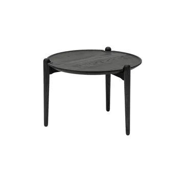Aria salontafel - Zwart eikenhout, Ø50x37 cm - Design House Stockholm