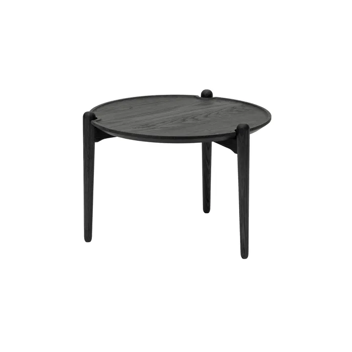 Aria salontafel - Zwart eikenhout, Ø50x37 cm - Design House Stockholm