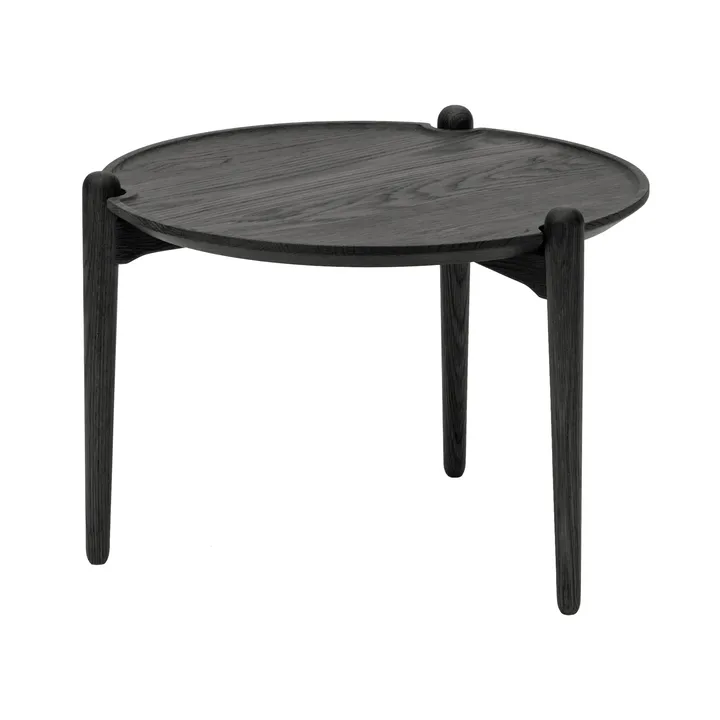 Aria salontafel - Zwart eikenhout, Ø50x37 cm - Design House Stockholm