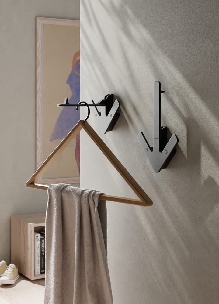 Arrow haak, zwart Design House Stockholm