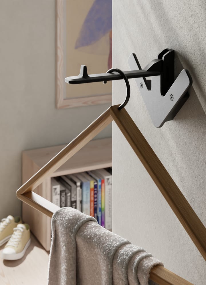 Arrow haak, zwart Design House Stockholm