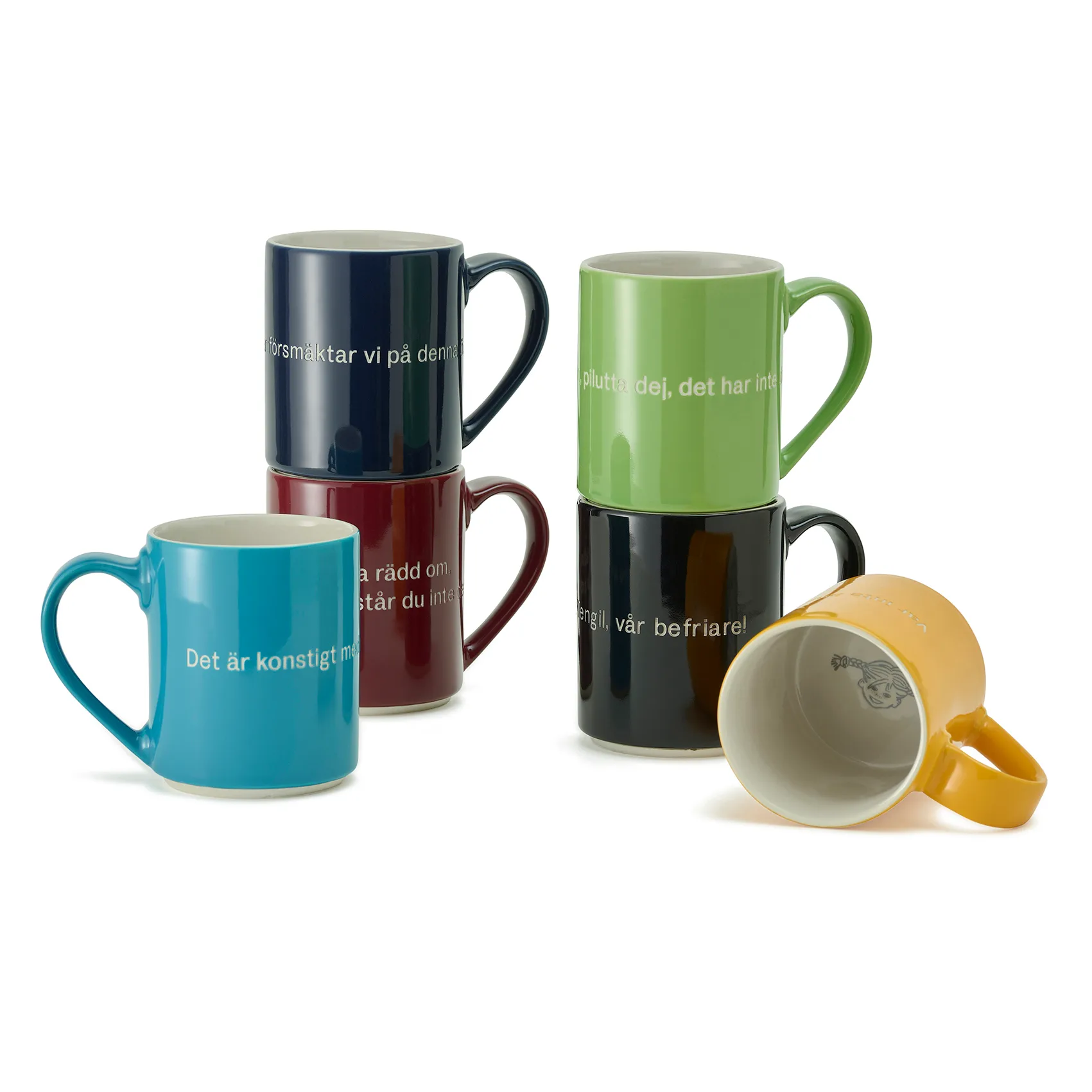 Astrid Lindgren mok, all makt åt Tengil, Zweedse tekst Design House Stockholm