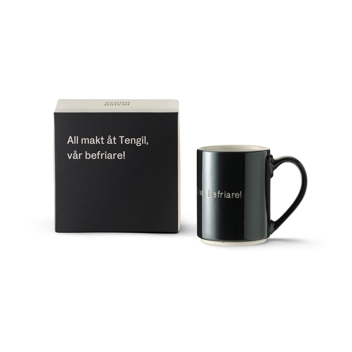 Astrid Lindgren mok, all makt åt Tengil, Zweedse tekst Design House Stockholm