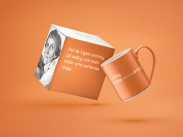 Astrid Lindgren mok, det är ingen ordning… - Zweedse tekst - Design House Stockholm