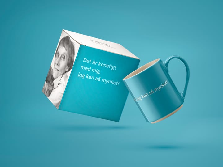 Astrid Lindgren mok, det är konstigt med mig..., Zweedse tekst Design House Stockholm