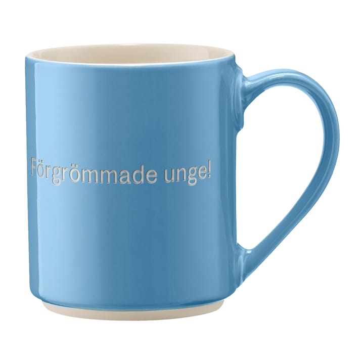 Astrid Lindgren mok, förgrömmade Unge!, Zweedse tekst Design House Stockholm
