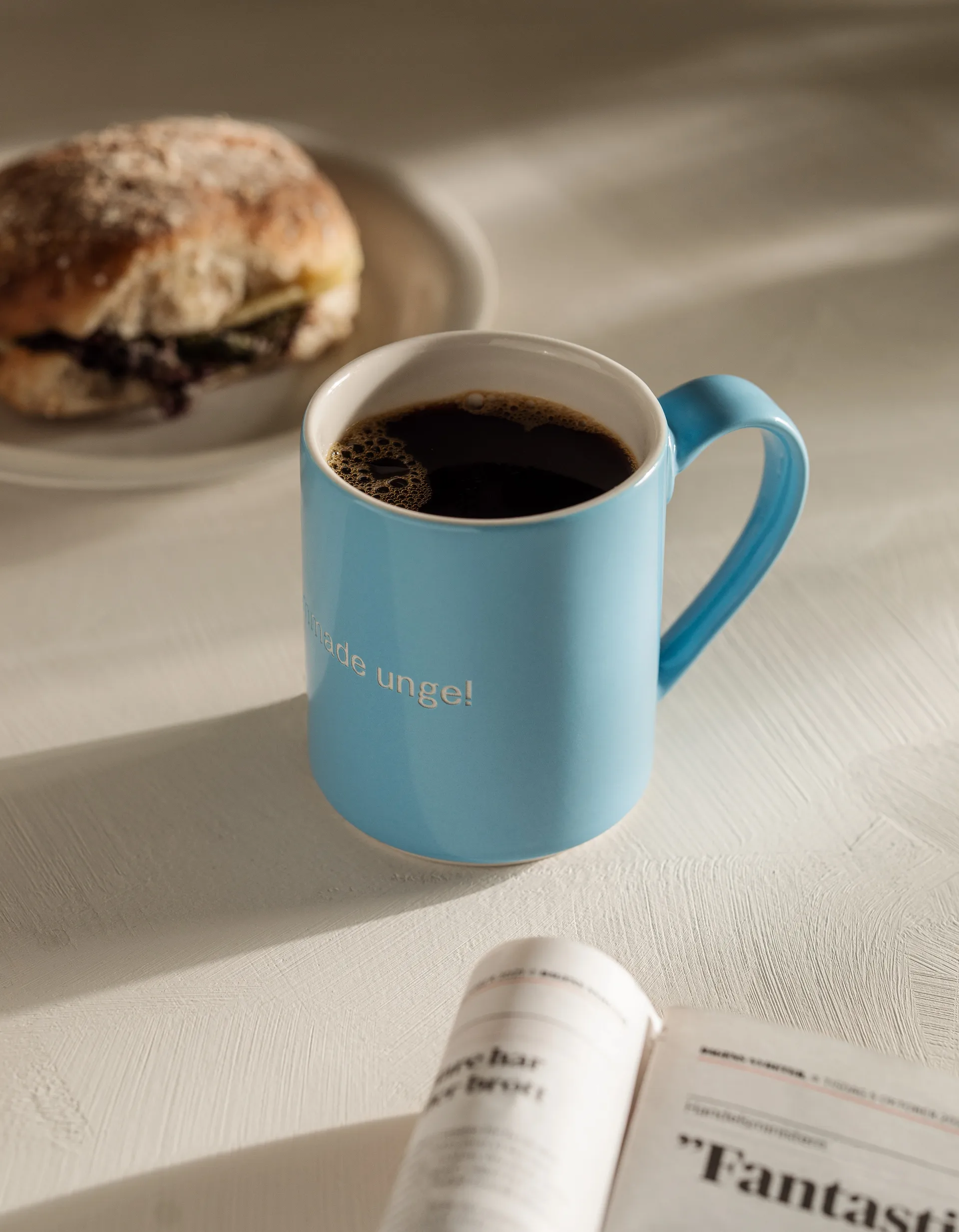 Astrid Lindgren mok, förgrömmade Unge!, Zweedse tekst Design House Stockholm