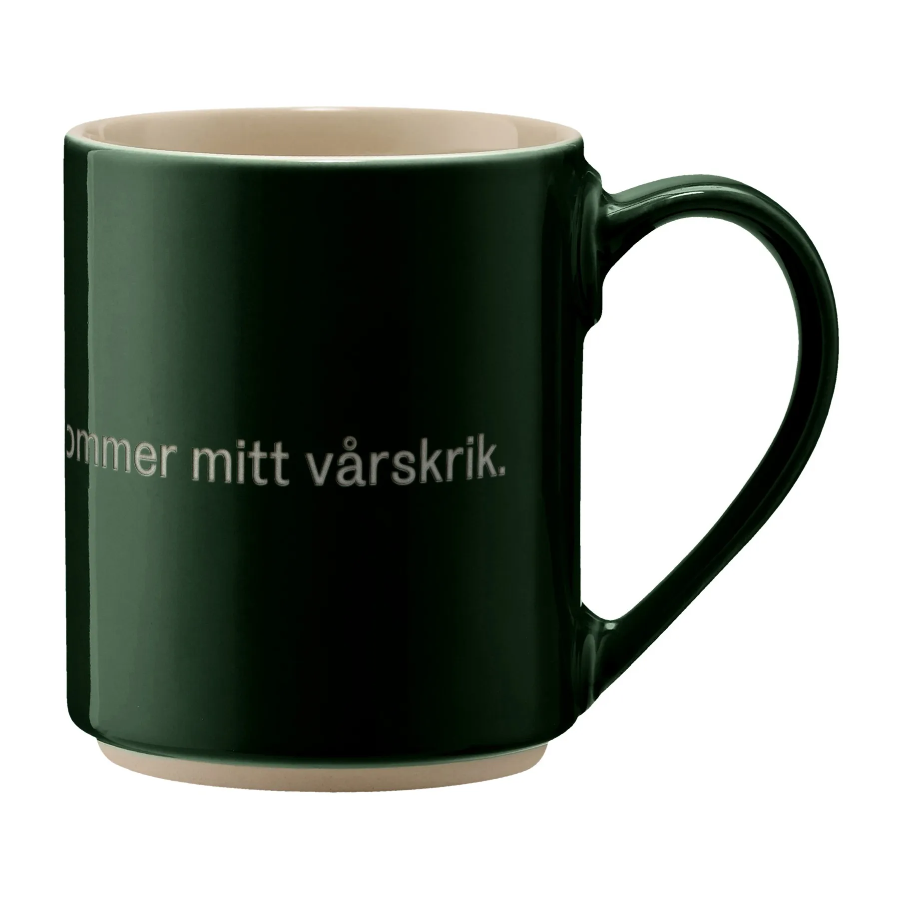 Astrid Lindgren mok, "håll för örona", Zweedse tekst Design House Stockholm