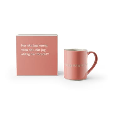 Astrid Lindgren mok, hur ska jag kunna veta det.. - Zweedse tekst - Design House Stockholm