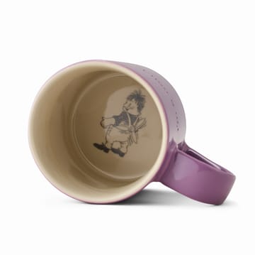 Astrid Lindgren mok - I am handsome - paars-Engels - Design House Stockholm