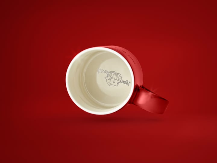 Astrid Lindgren mok - If you are really strong, rood-Zweeds Design House Stockholm