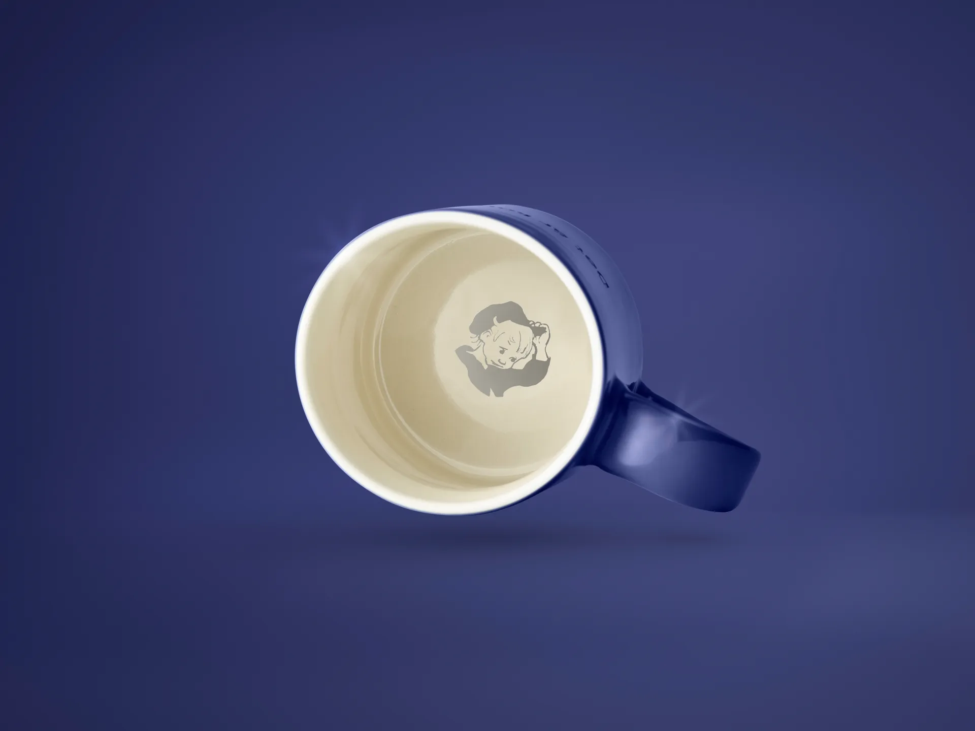 Astrid Lindgren mok - It's not something you plan, blauw-Zweeds Design House Stockholm