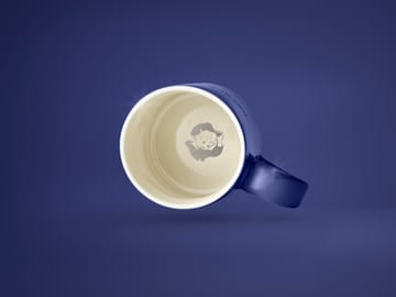 Astrid Lindgren mok - It's not something you plan - blauw-Zweeds - Design House Stockholm