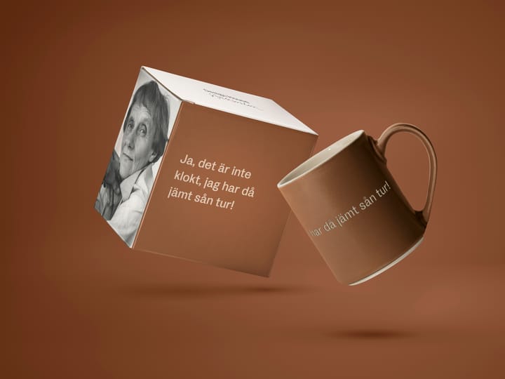 Astrid Lindgren mok, ja, det är inte klokt…, Zweedse tekst Design House Stockholm