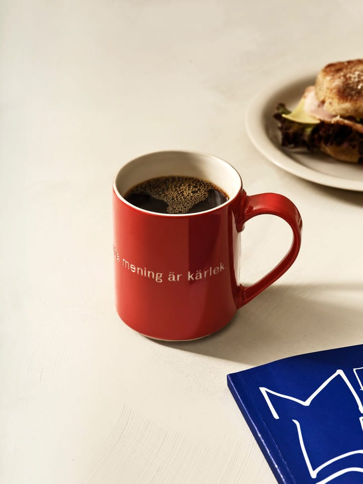 Astrid Lindgren mok, ja, jag tror att livets…, Zweedse tekst Design House Stockholm
