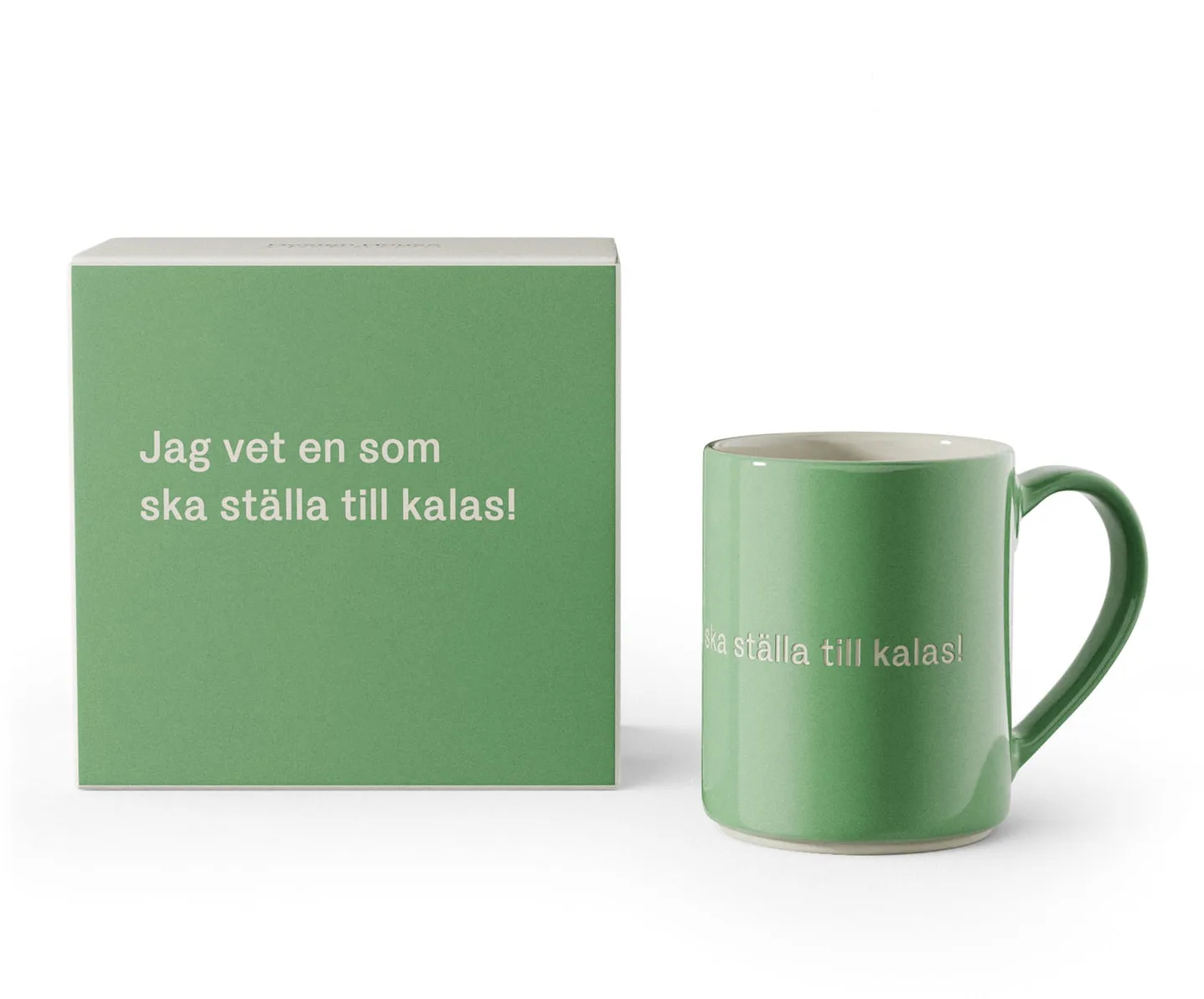 Astrid Lindgren mok, jag vet en som ska…, Zweedse tekst Design House Stockholm