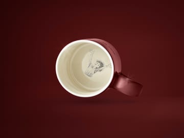 Astrid Lindgren mok, livet är en sak - Zweedse tekst - Design House Stockholm