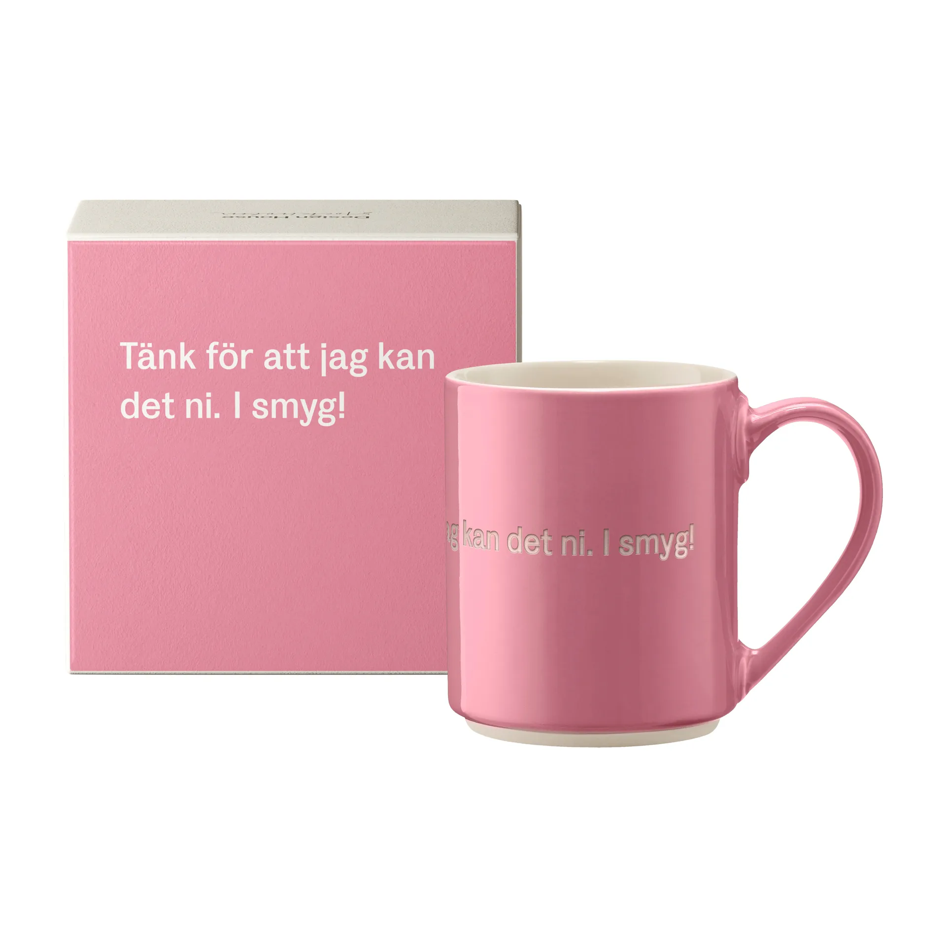Astrid Lindgren mok, tänk för att jag kan…, Zweedse tekst Design House Stockholm