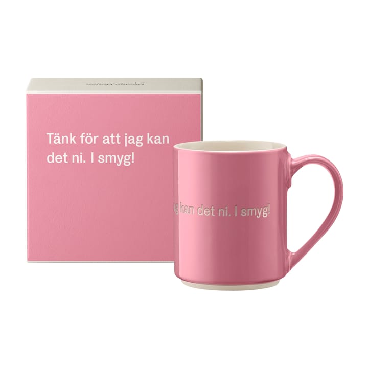 Astrid Lindgren mok, tänk för att jag kan…, Zweedse tekst Design House Stockholm