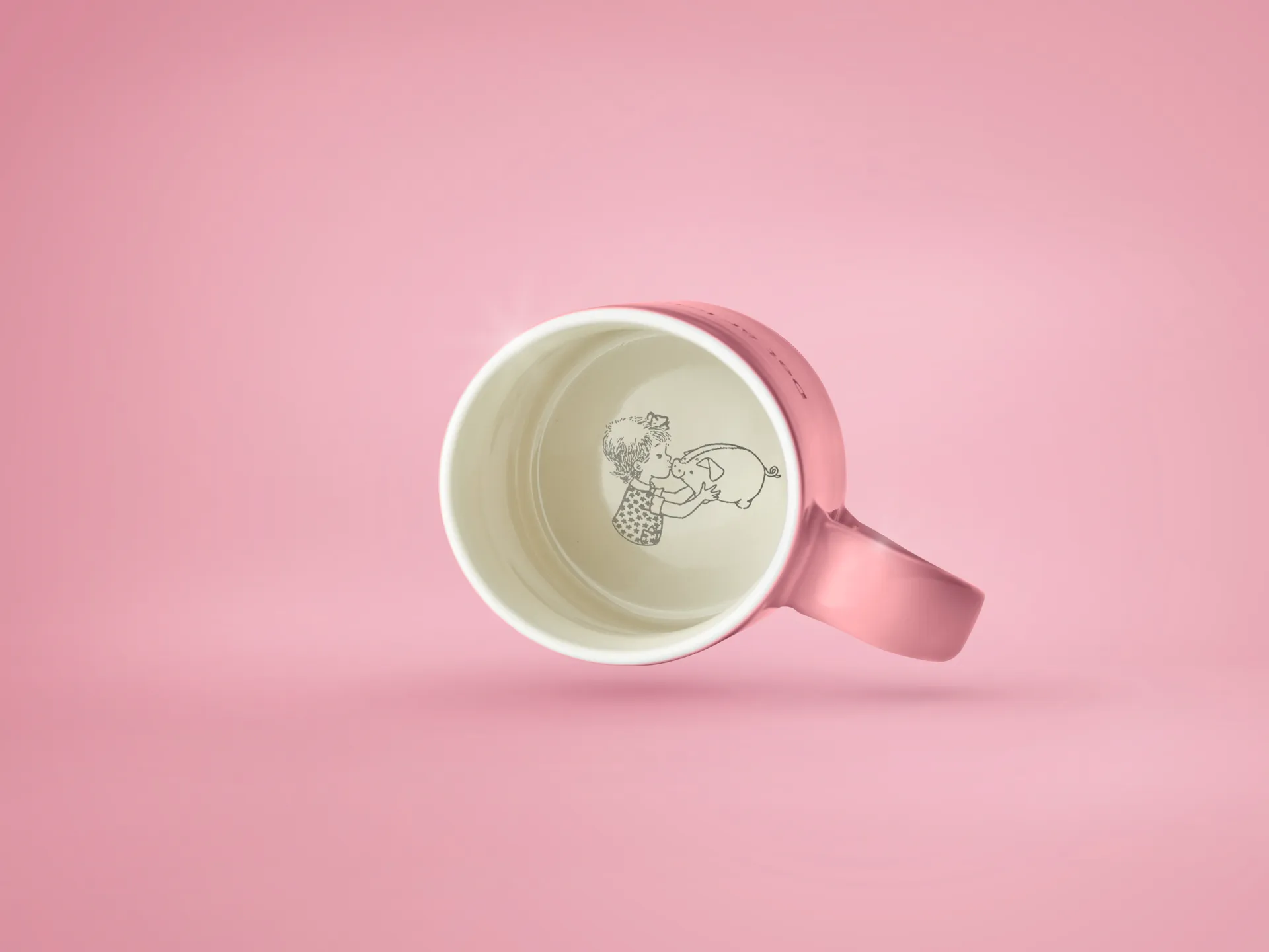 Astrid Lindgren mok, tänk för att jag kan…, Zweedse tekst Design House Stockholm