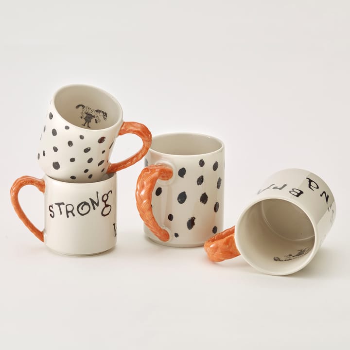 Astrid Lindgren Pippi jubileummok 35 cl, Dots Design House Stockholm