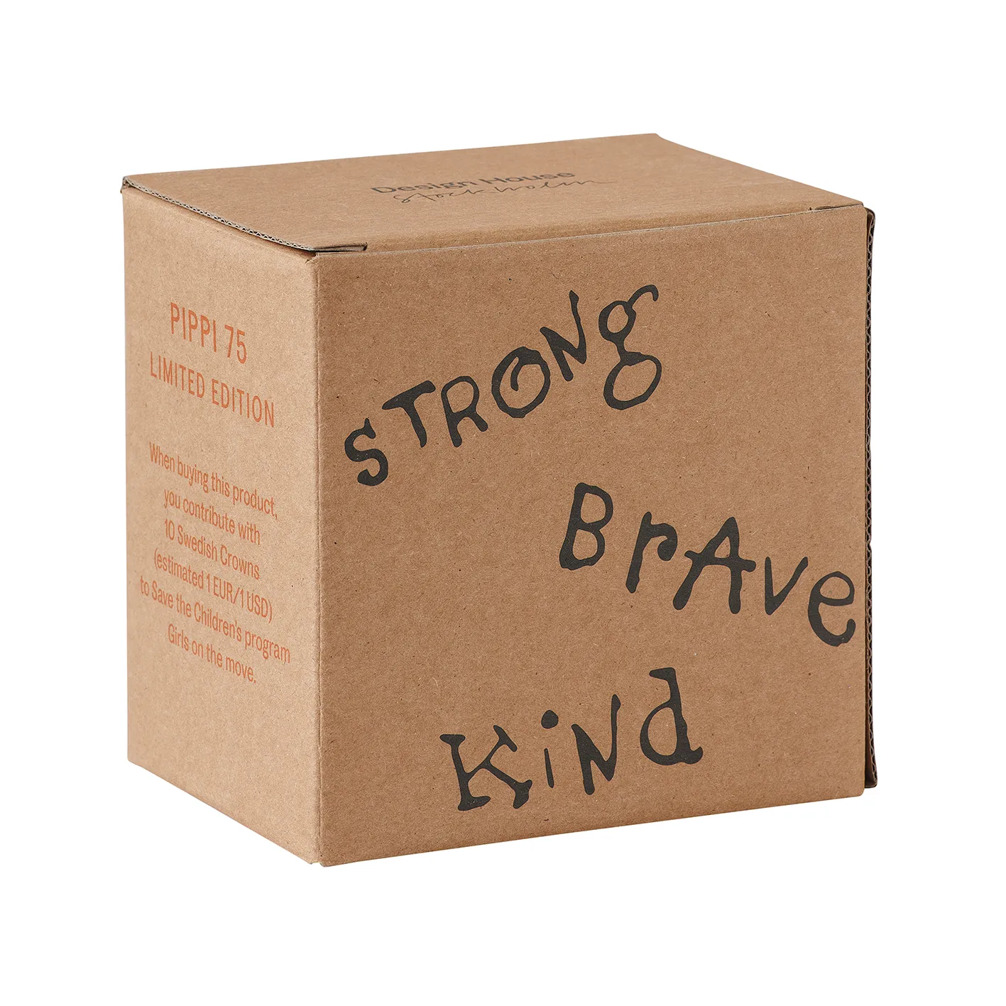 Astrid Lindgren Pippi jubileummok 35 cl, Strong Kind Brave Design House Stockholm