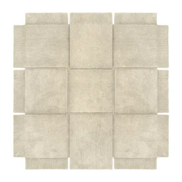 Basket vloerkleed beige - 180x180 cm - Design House Stockholm
