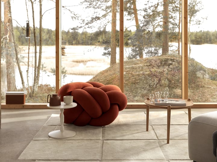 Basket vloerkleed beige, 180x180 cm Design House Stockholm