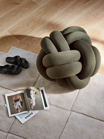 Basket vloerkleed beige - 180x180 cm - Design House Stockholm