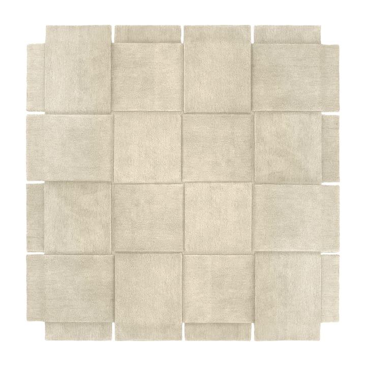 Basket vloerkleed beige - 245x245 cm - Design House Stockholm
