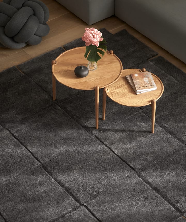Basket vloerkleed, donkergrijs, 245x245 cm Design House Stockholm