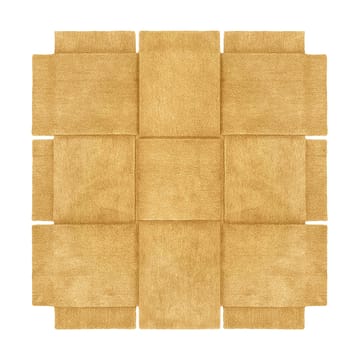 Basket vloerkleed yellow ochre - 180x180 cm - Design House Stockholm