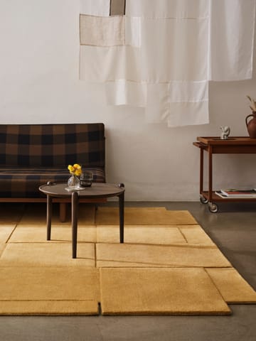 Basket vloerkleed yellow ochre - 245x245 cm - Design House Stockholm