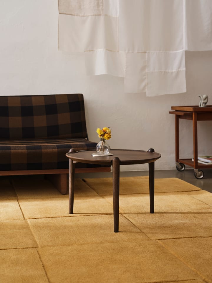 Basket vloerkleed yellow ochre, 245x245 cm Design House Stockholm
