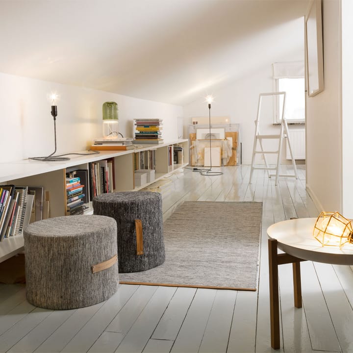 Björk vloerkleed groen-offwhite, 80x250 cm Design House Stockholm