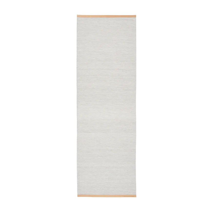 Björk vloerkleed offwhite-grijs, 80x250 cm Design House Stockholm
