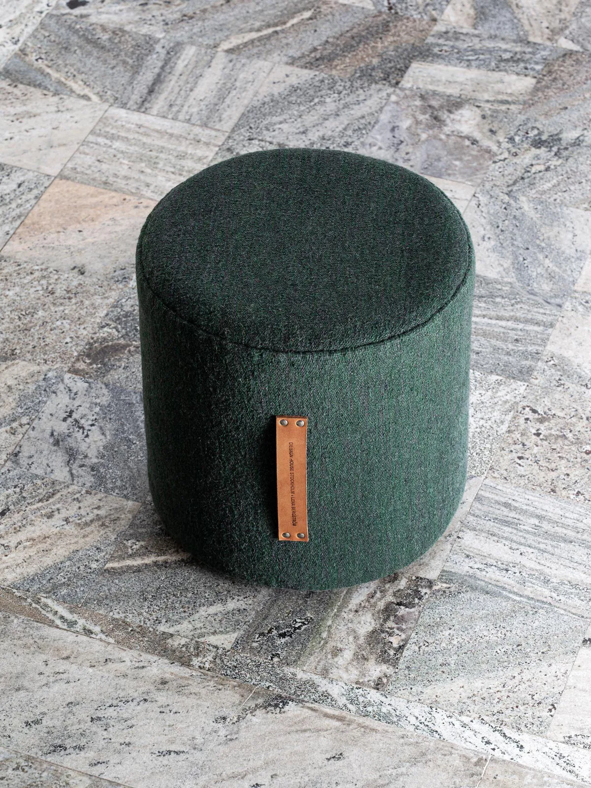 Björk zitpoef, Groen Design House Stockholm