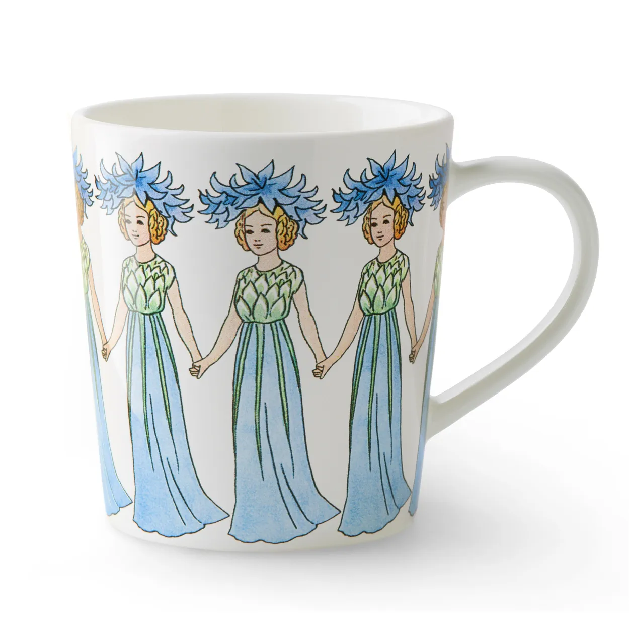 Design House Stockholm Blåklint mok met oor 40 cl.