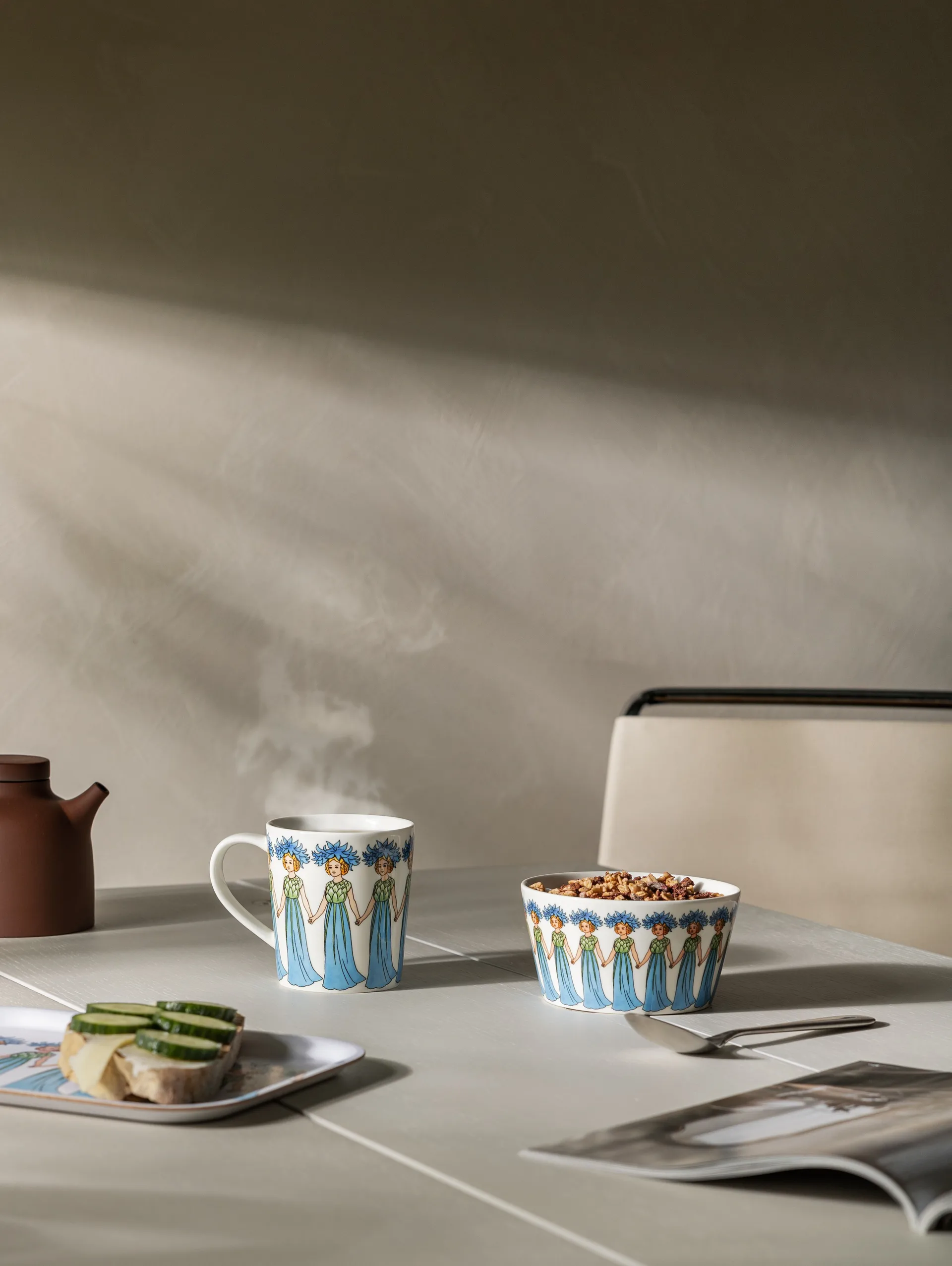 Blåklint schaal, 50 cl. Design House Stockholm