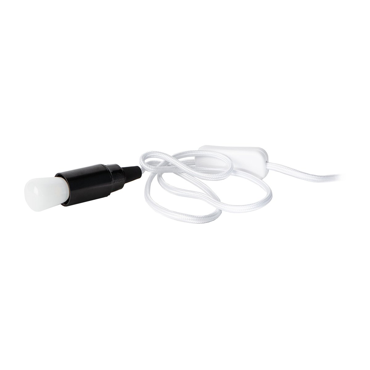 Design House Stockholm Block lamp extra snoer wit | Scandinavisch Interieur | Reserveonderdelen voor lampen | Wit
