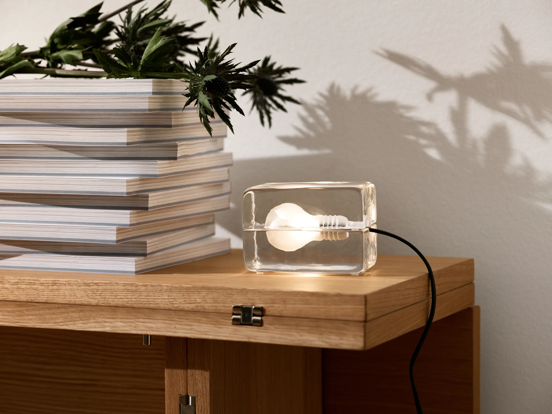 Block Lamp mini, helder Design House Stockholm