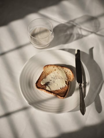 Blond bord klein - wit gestreept - Design House Stockholm