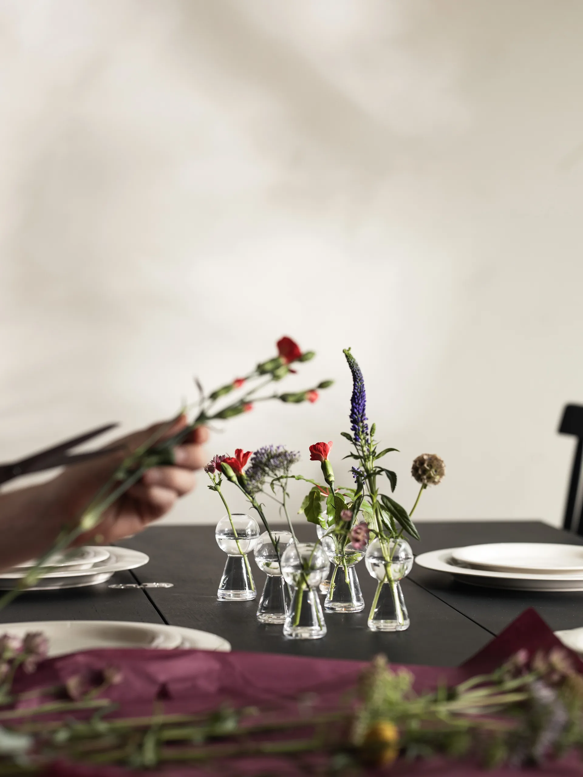 Bon Bon vaas mini 8,7 cm, Transparant Design House Stockholm