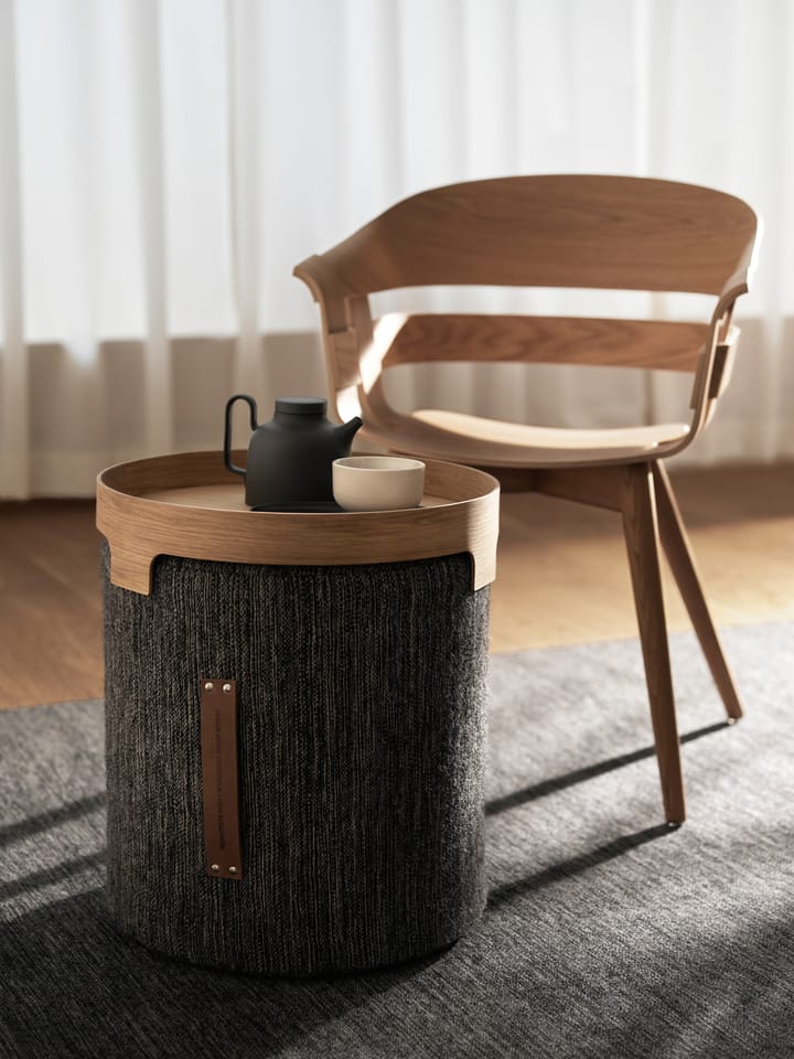 Bridge dienblad Ø42 cm, Eikenhout Design House Stockholm