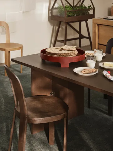 Bridge dienblad - Rood, Ø42 cm - Design House Stockholm