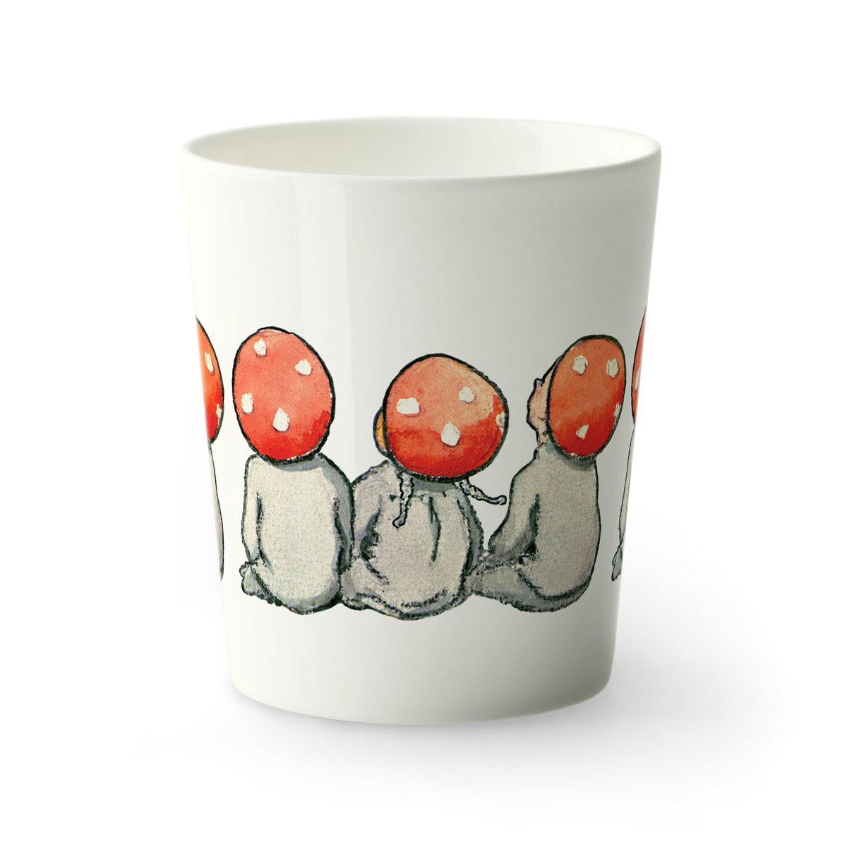 Design House Stockholm Children of the Forest mok 28 cl Wit