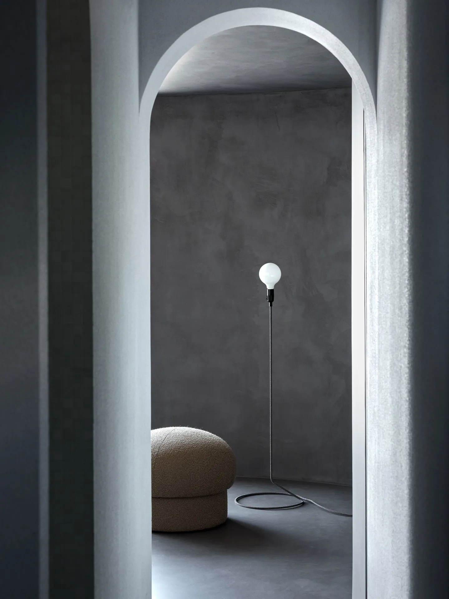 Cord lamp, Zwart-wit Design House Stockholm