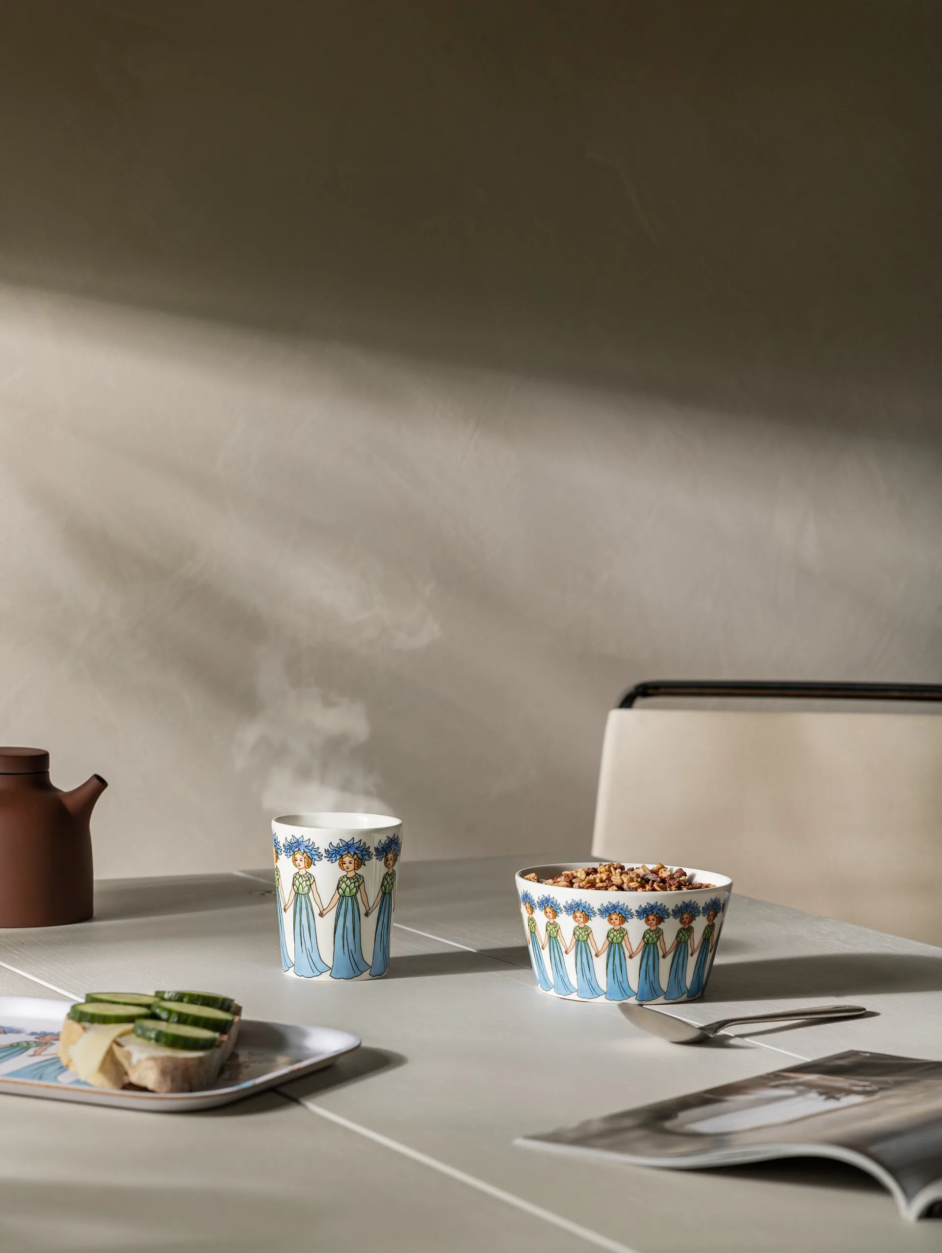 Cornflower dienblad, cornflower Design House Stockholm