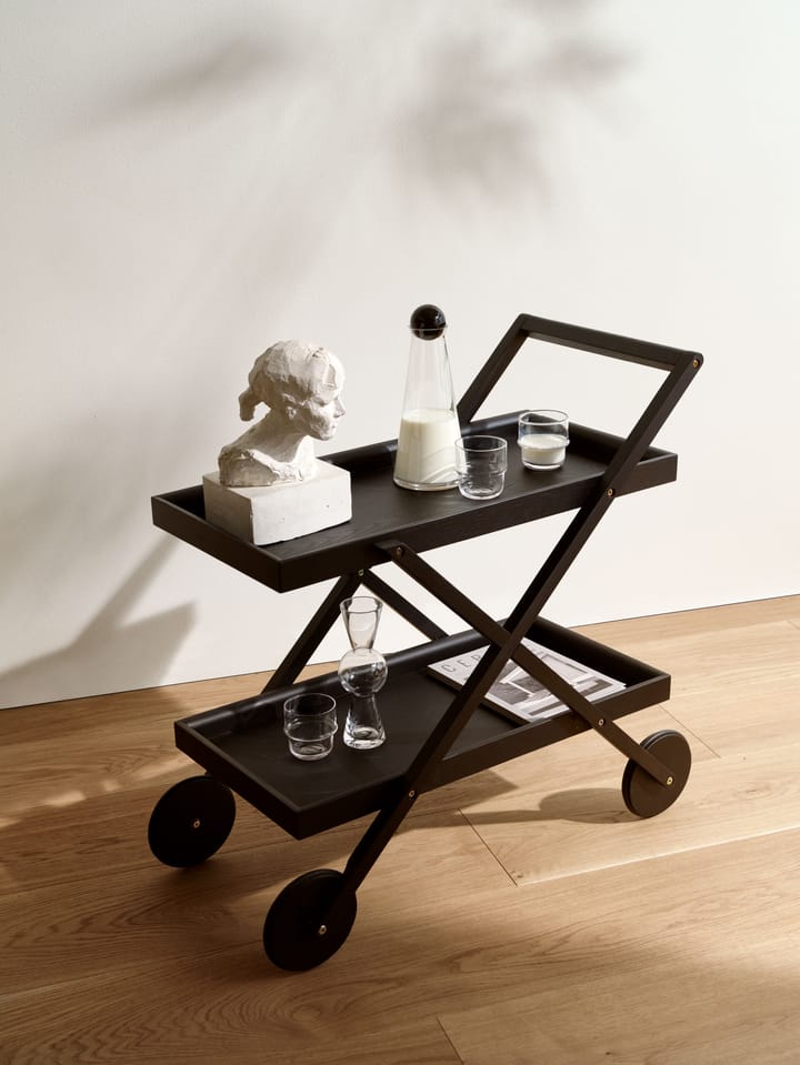 Exit serveertrolley, Zwart Design House Stockholm