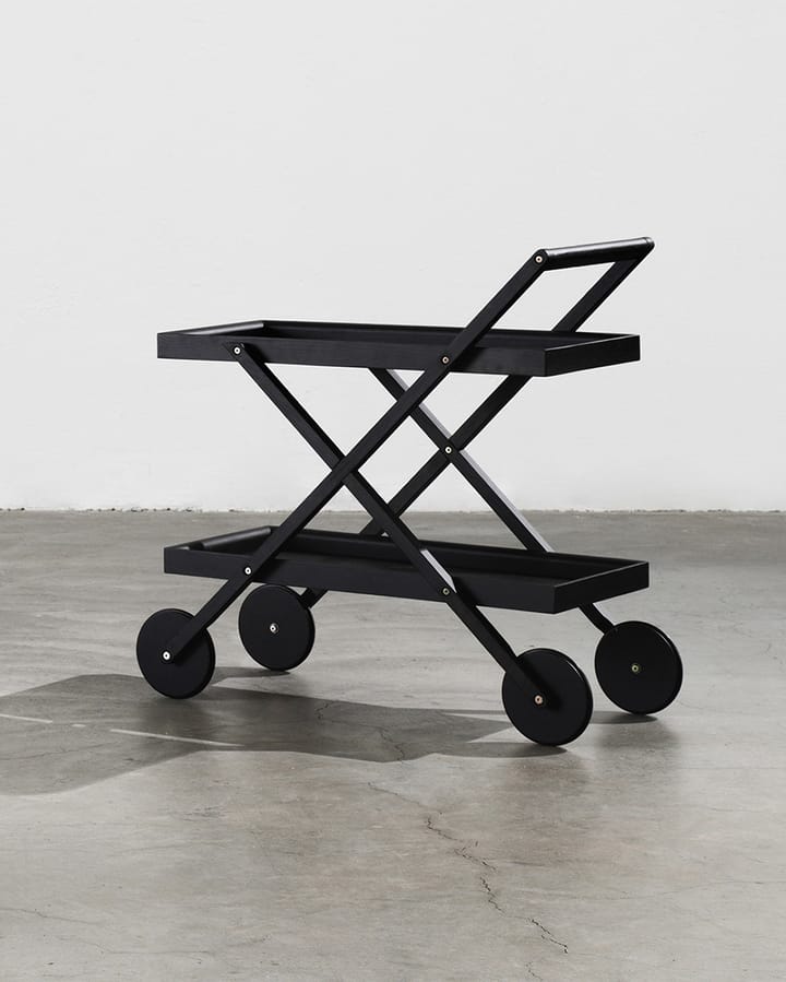 Exit serveertrolley, Zwart Design House Stockholm
